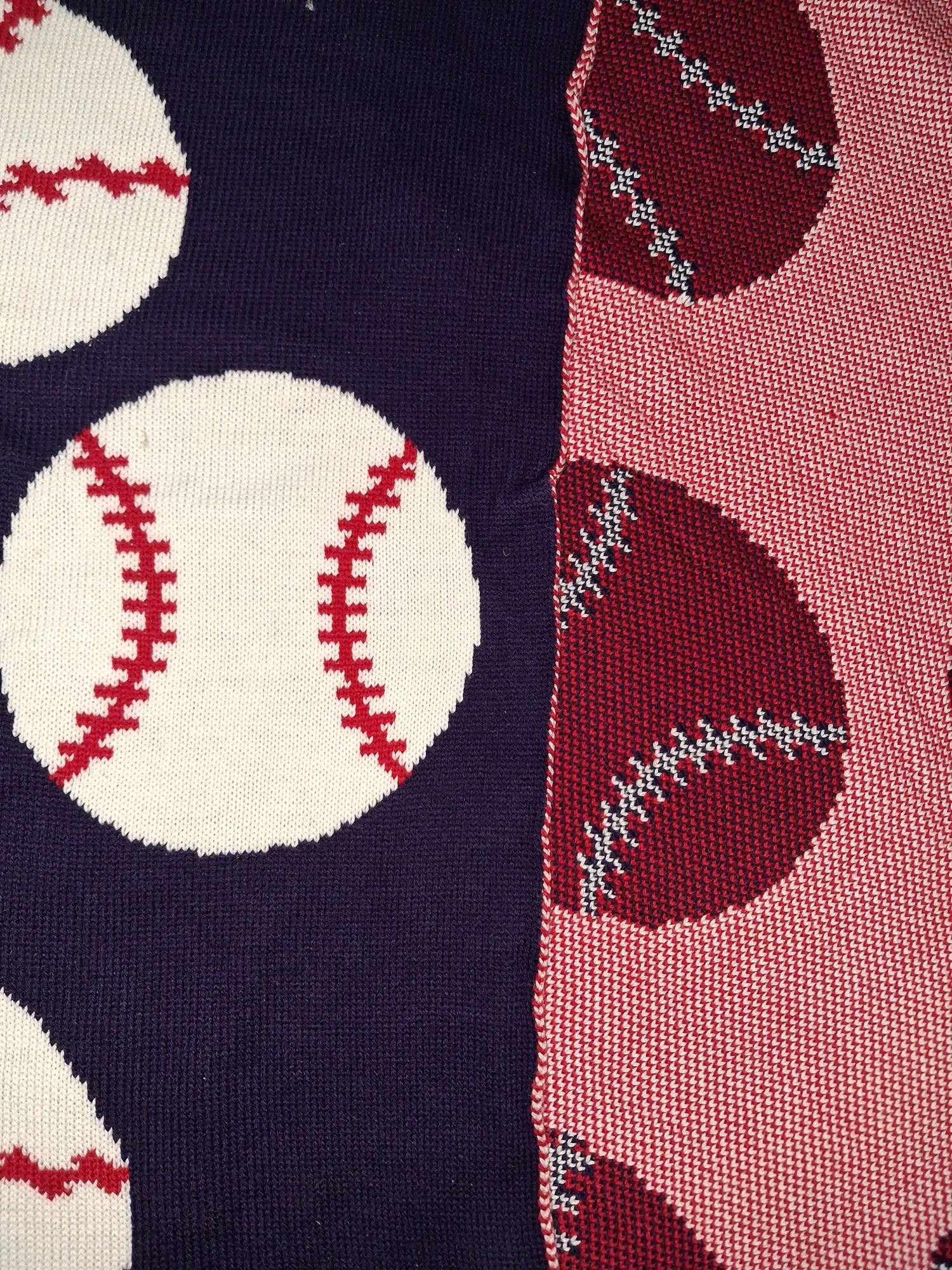 60" x 50" Baseball Throw Blanket by Celebrate It™